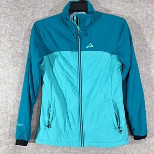 Strafe Polartec Alpha Insulated Jacket Medium Teal Blue Colorblock Gorpcore